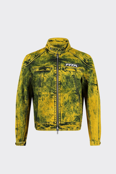 RTA Boxy Fit Motorcycle Jacket Mens Apparel