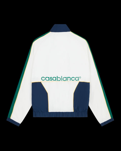 CASABLANCA Embroidered Windbreaker Jacket Mens Apparel