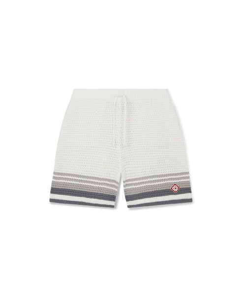 CASABLANCA Crochet Shorts Men's Apparel