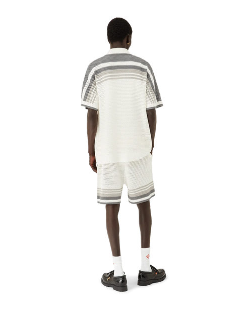 CASABLANCA Crochet Shorts Men's Apparel