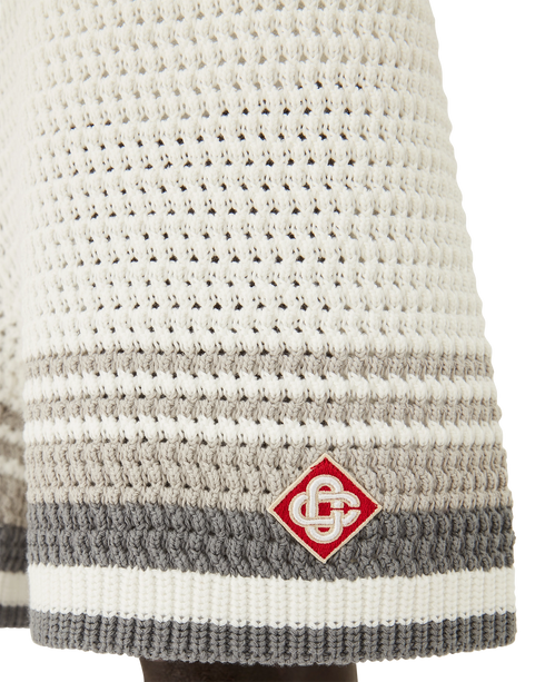 CASABLANCA Crochet Shorts Men's Apparel