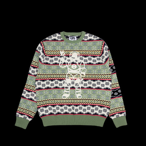 BILLIONAIRE BOYS CLUB Greetings Sweater Mens Apparel