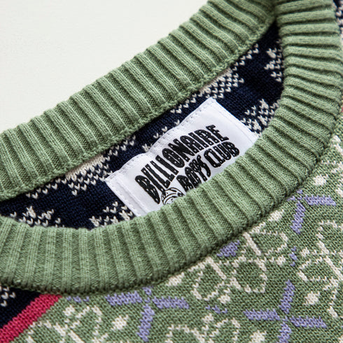 BILLIONAIRE BOYS CLUB Greetings Sweater Mens Apparel