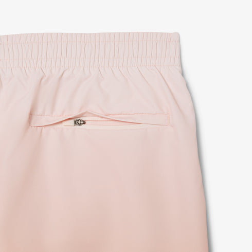 LACOSTE Short Ombré Print Swim Trunks Mens Apparel