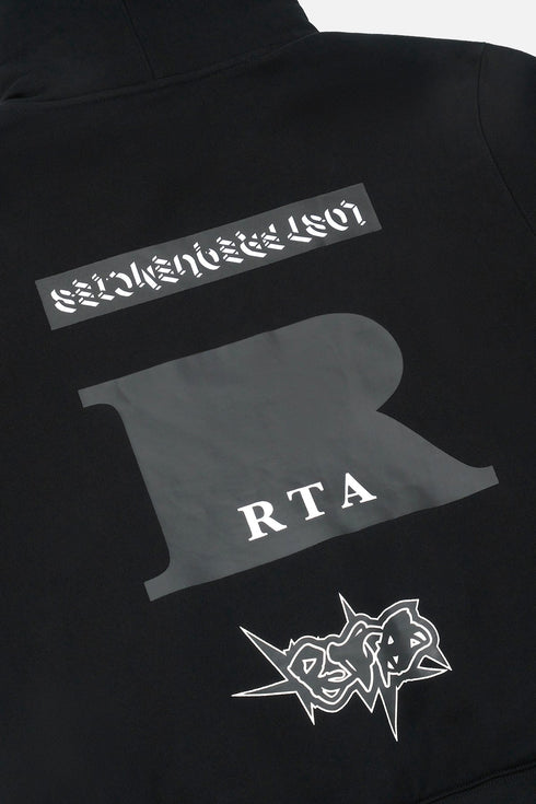 RTA Dion | Black Cross Grilz Mens Apparel