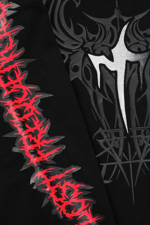 RTA Lawrence | Black Cyber Sigilism Mens Apparel