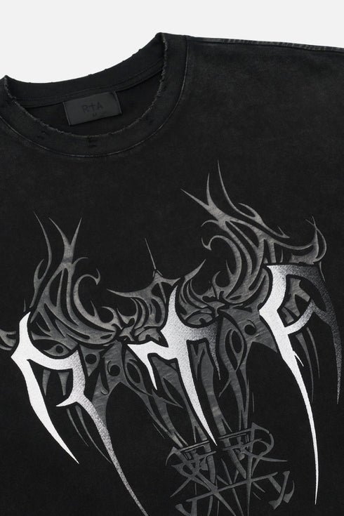 RTA Colin | Black Cyber Sigilism Mens Apparel