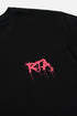 RTA Colin | Black Graffiti Pink Mens Apparel