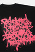 RTA Colin | Black Graffiti Pink Mens Apparel