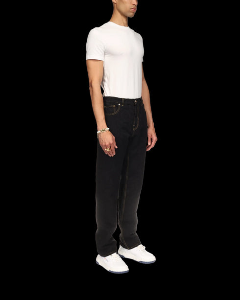 CASABLANCA Jacquard Denim Jeans Mens Apparel