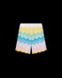 CASABLANCA Gradient Wave Knit Shorts Mens Apparel