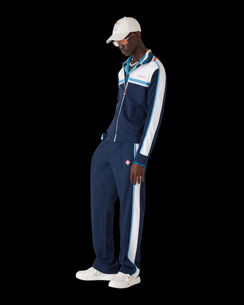 CASABLANCA Pique Track Jacket Mens Apparel