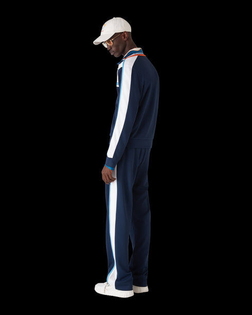 CASABLANCA Pique Track Jacket Mens Apparel