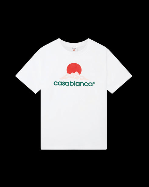 CASABLANCA Montagne Printed T-Shirt Mens Apparel