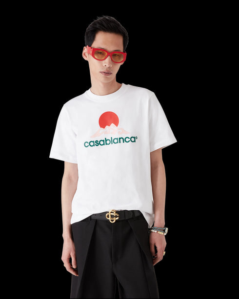CASABLANCA Montagne Printed T-Shirt Mens Apparel