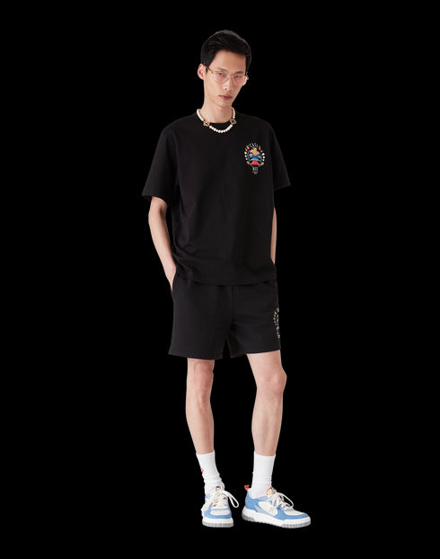 CASABLANCA Casa Way Mountain Printed T-shirts Mens Apparel