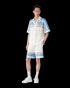 CASABLANCA Cotton Chevron Crochet Shorts Mens Apparel