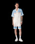 CASABLANCA Cotton Tennis Short-Sleeve Crochet Shirt Mens Apparel