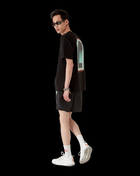 CASABLANCA Jacquard Printed Swim Shorts Mens Apparel