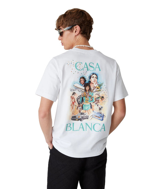 CASABLANCA Celebration Du Sport Printed Mens Apparel