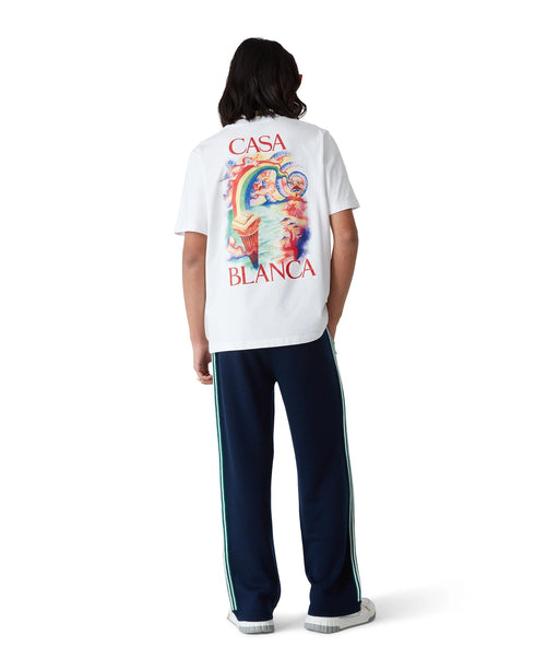 CASABLANCA Nature Teacher Printed Tee Mens Apparel