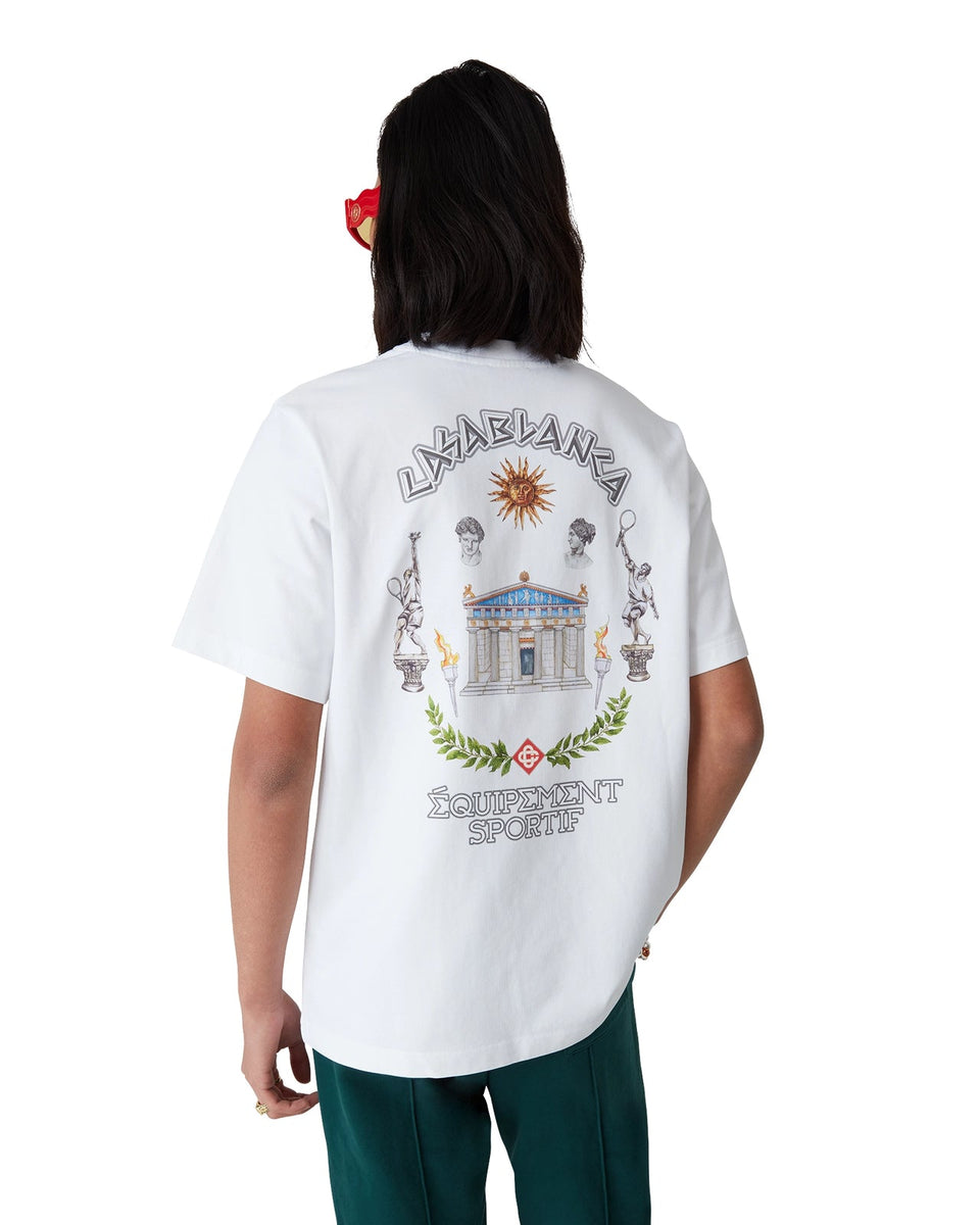 CASABLANCA Le Temple Du Sport Printed Tee Mens Apparel – ASPHALT