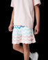 CASABLANCA Gradient Wave Crochet Shorts Mens Apparel