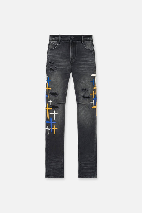 RTA Bryant | Distressed Charcoal Mens Apparel