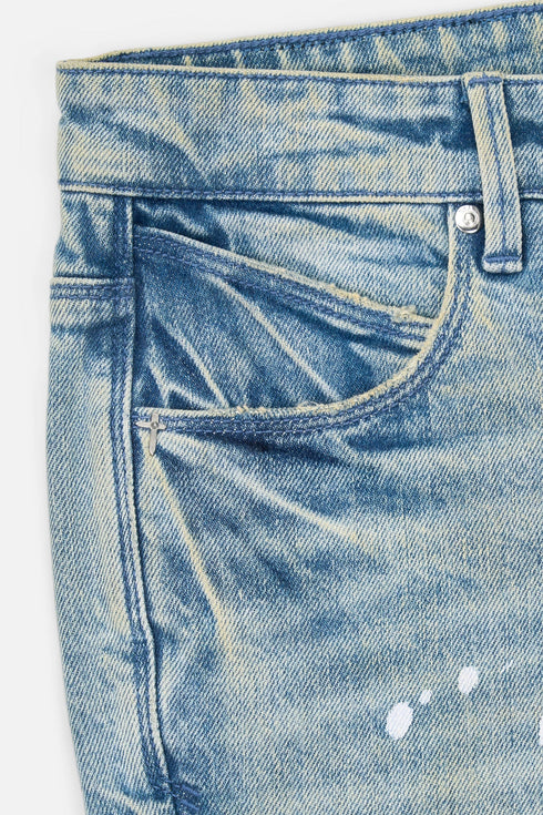 RTA Clayton | Splattered Indigo Dusk Mens Apparel