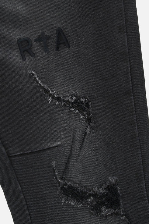 RTA Bryant Charcoal Destruction Mens Apparel