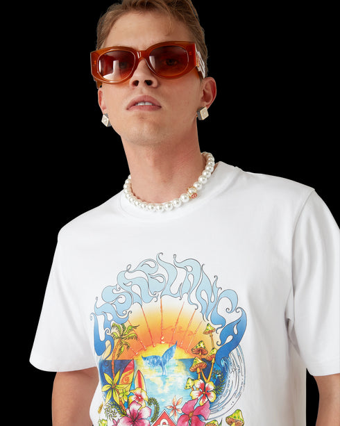 CASABLANCA Surf Trip T-shirt Mens Apparel