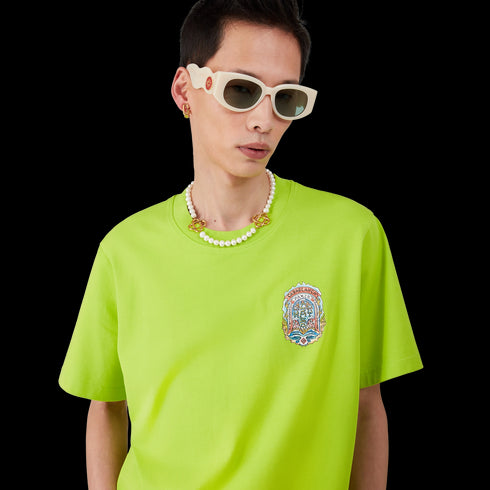 CASABLANCA Casa Way Skate Printed T-shirt Mens Apparel