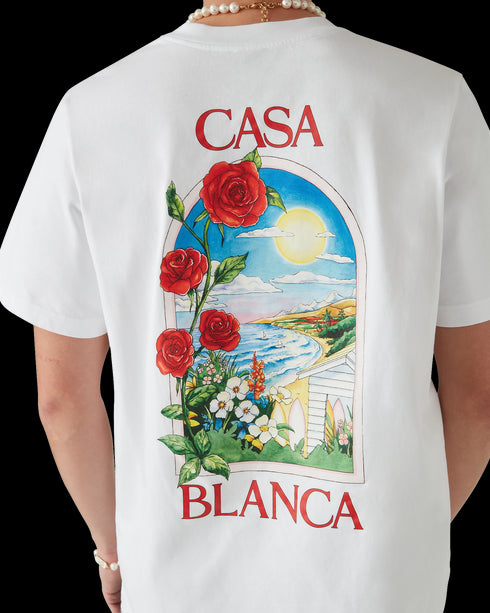 CASABLANCA La Days T-shirt Mens Apparel
