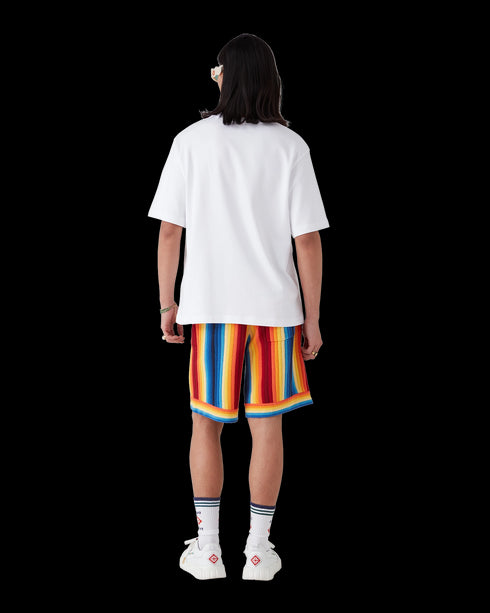 CASABLANCA Casa Beach Wave Oversize Tee Mens Apparel