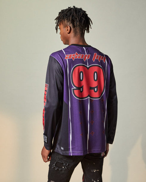 KSUBI A$AP Tyy Moto Jersey Mens Apparel