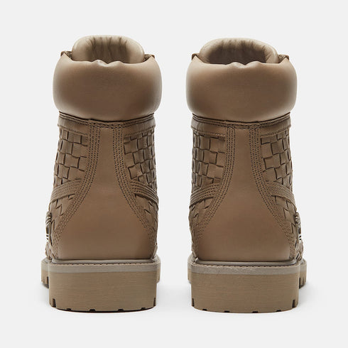 TIMBERLAND 6 Inch Woven Lace Up Boot Men's Boots