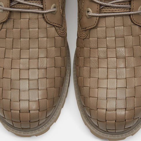 TIMBERLAND 6 Inch Woven Lace Up Boot Men's Boots