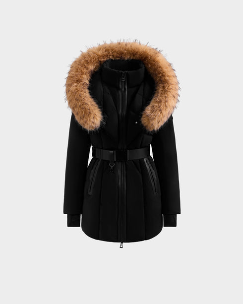 RUDSAK MODA Down Puffer With Faux Fur Womens Apparel