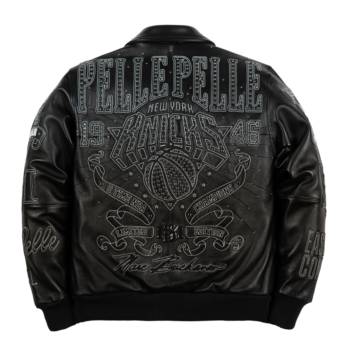 PELLE PELLE For City of Knicks Jacket Mens Apparel – ASPHALT