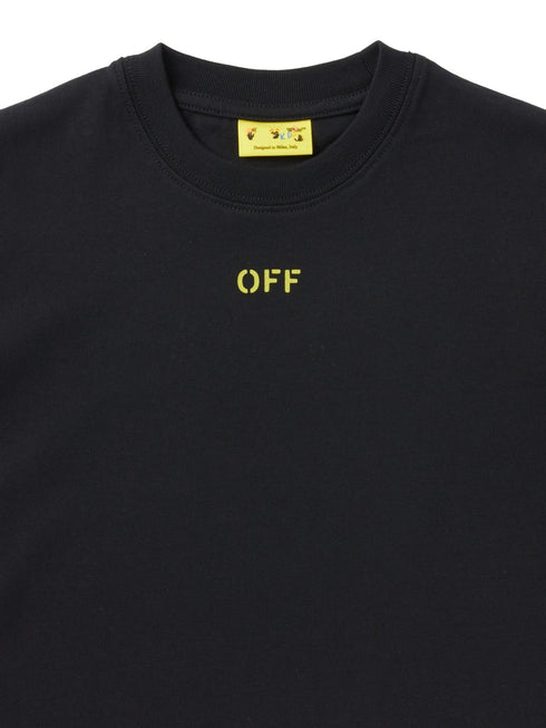 OFF WHITE Arrow Stitched Tee S/s Kids Apparel