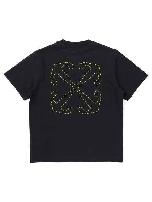 OFF WHITE Arrow Stitched Tee S/s Kids Apparel