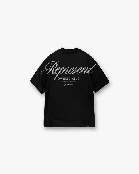 REPRESENT Owners Club Script T-shirt Mens Apparel