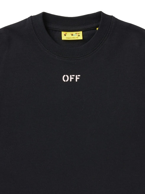 OFF WHITE Arrow Stitched Tee S/s Kids Apparel