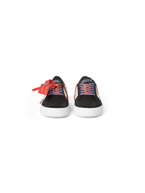 OFF WHITE Low Vulcanized Canvas Kids Sneakers