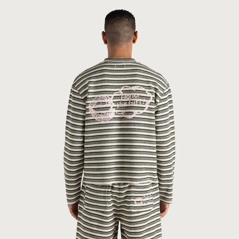 HONOR THE GIFT Spring Speak Striped Crew Men's Apparel