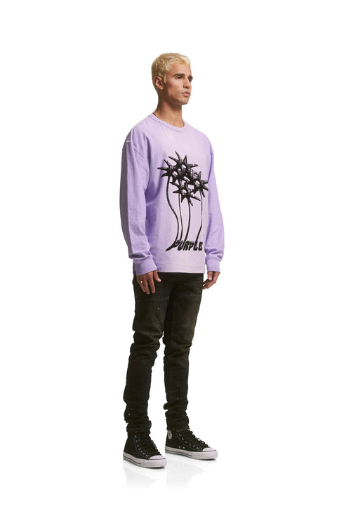 PURPLE BRAND P001 Black Dirty Vintage Mens Apparel