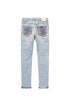 PURPLE BRAND P001 Worn Quilted Destroy Pocket Mens Apparel
