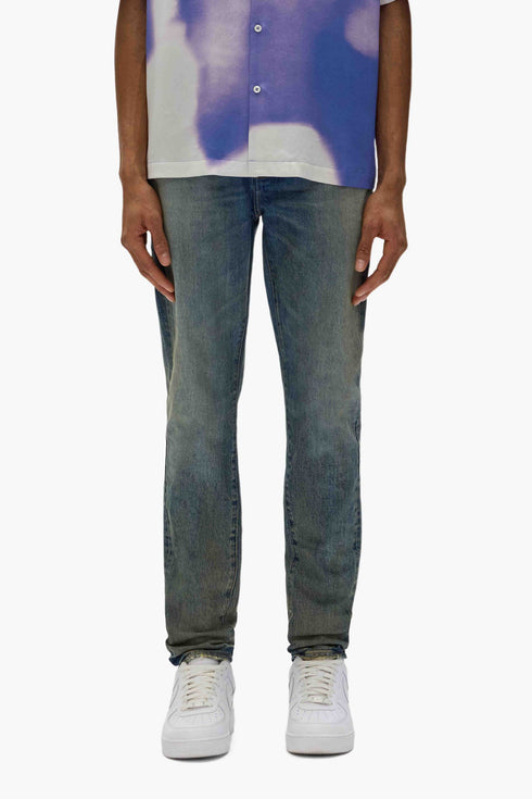 PURPLE BRAND P001 Skinny Cracked Bronze Mens Apparel