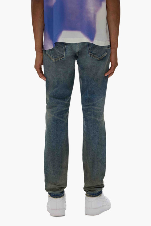 PURPLE BRAND P001 Skinny Cracked Bronze Mens Apparel