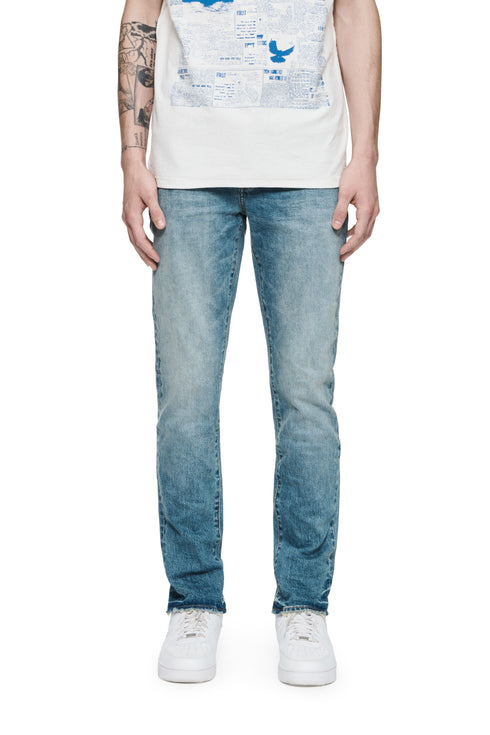 PURPLE BRAND P005 Light Worn Out Indigo Mens Apparel